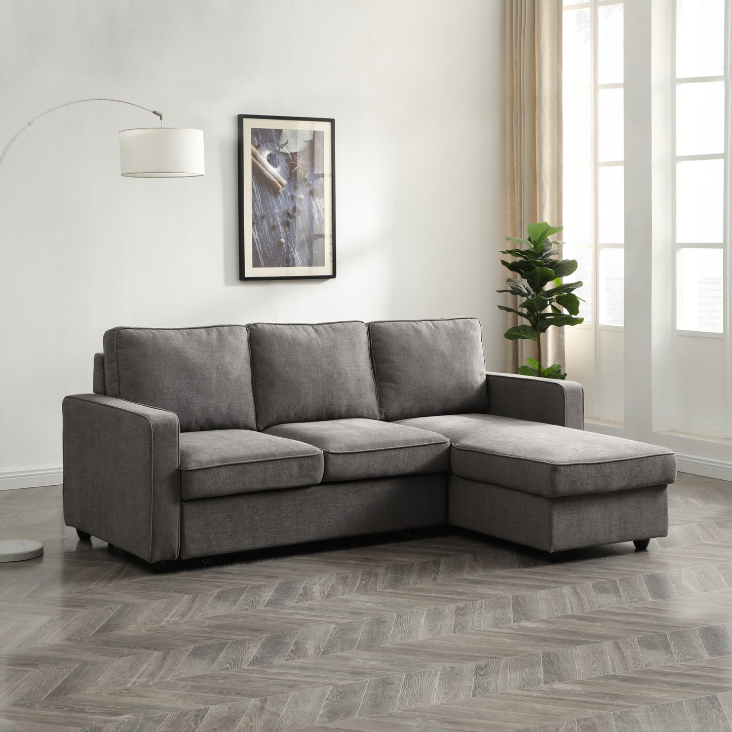 Myles Corner Sofa Bed