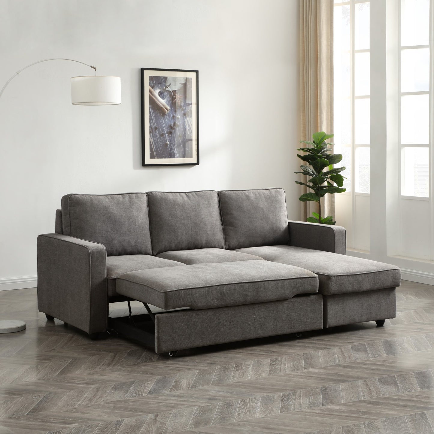 Myles Corner Sofa Bed