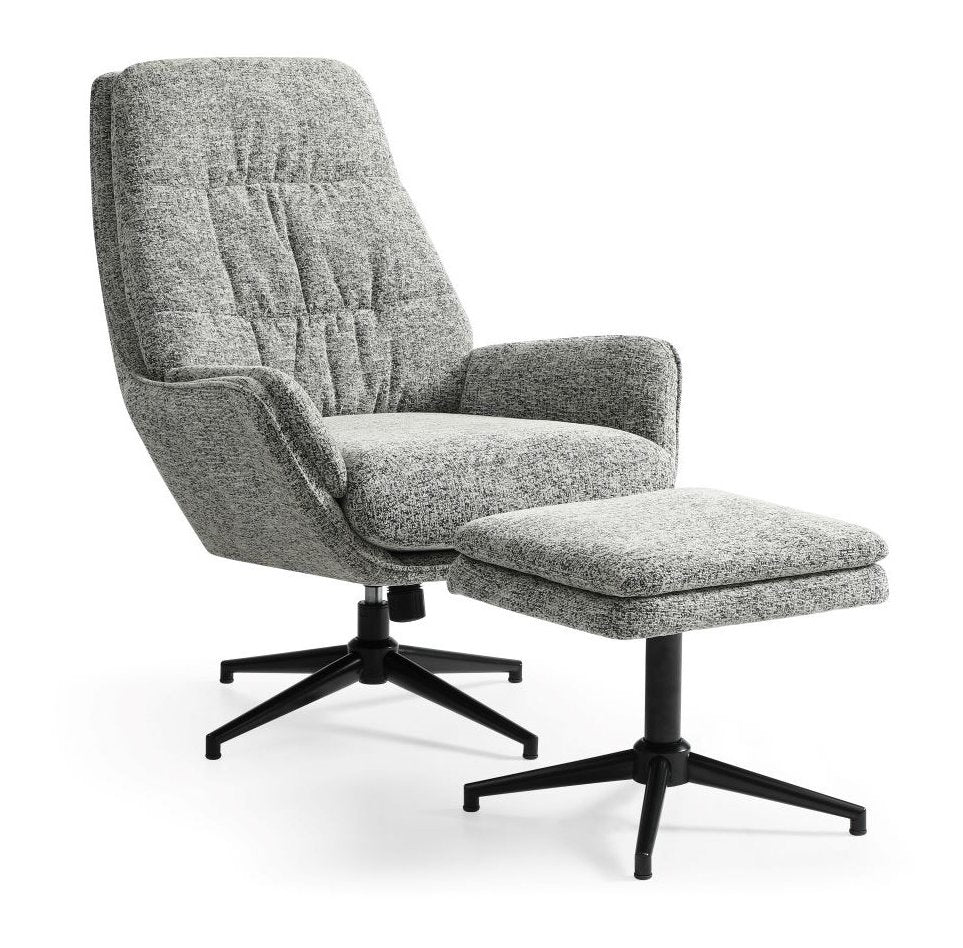 Hugo TV Chair With Footstool