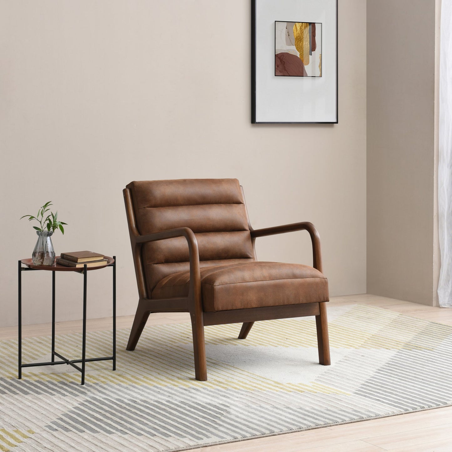 Inca Chair Walnut Frame