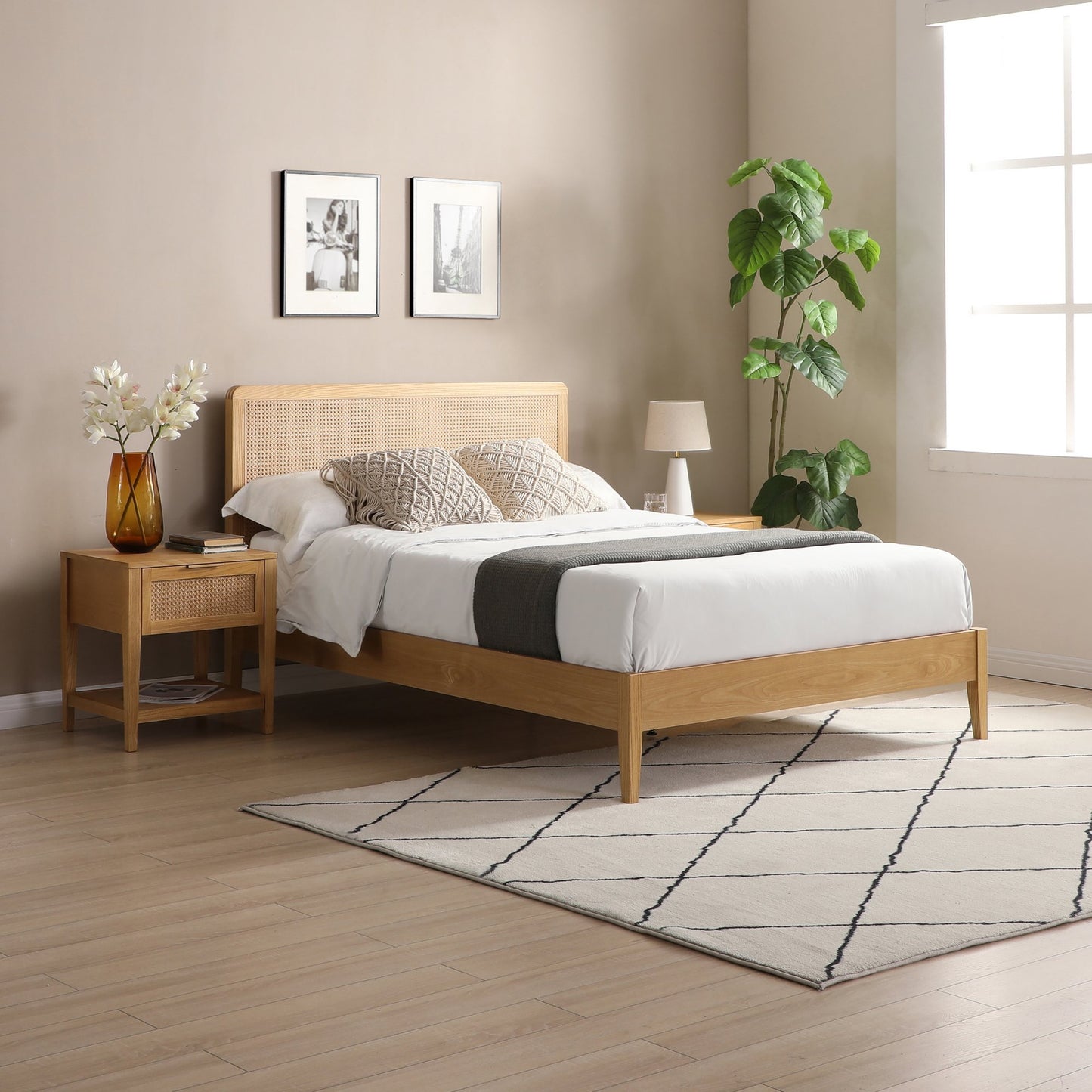 Ezra Rattan Bed