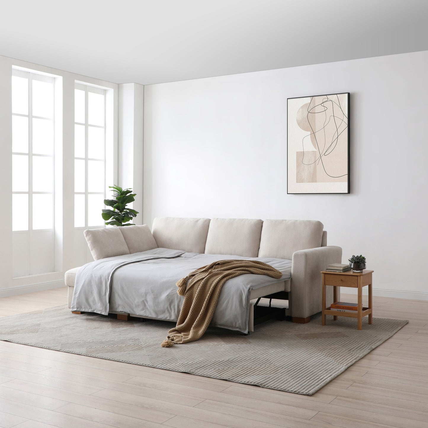 Sorrento Corner Sofa Bed