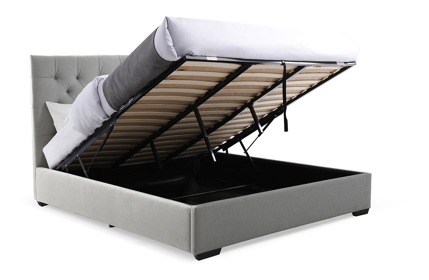 Elisa Super King Ottoman Bed