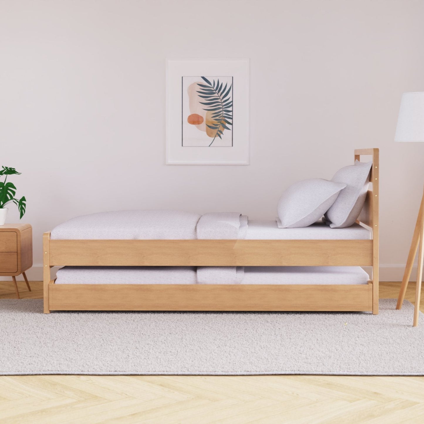 Skandi Mid Century Guest Bed